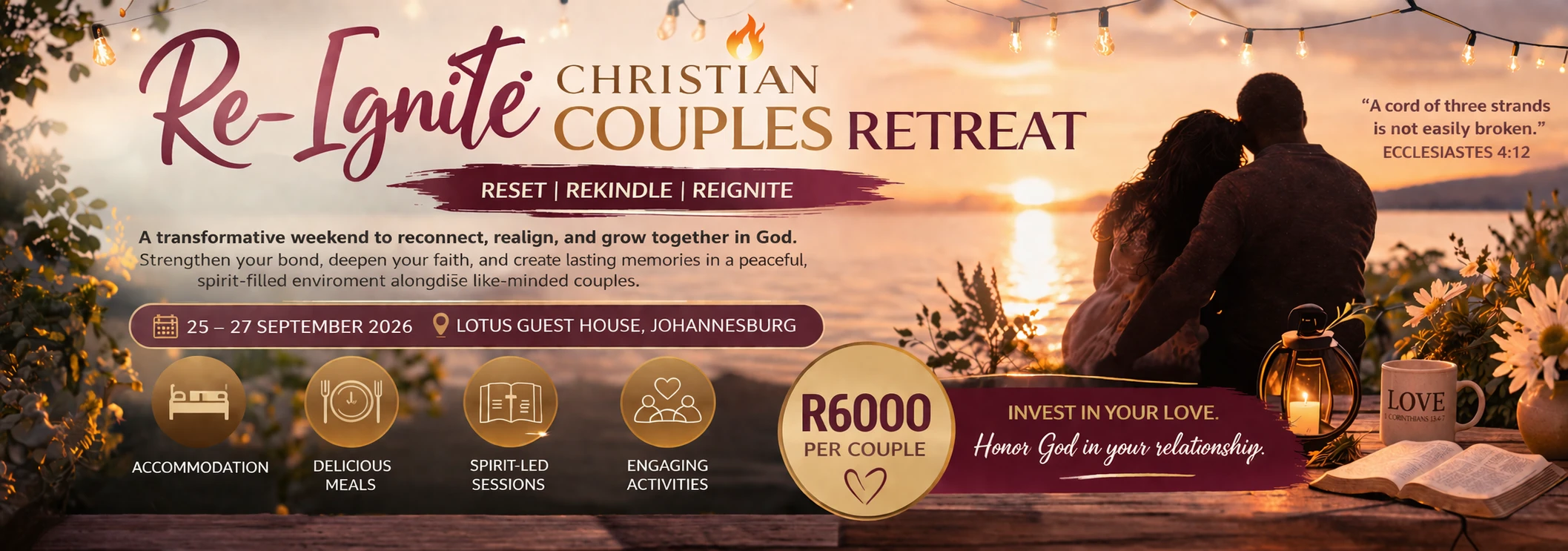Re_Ignite Christian Couple's Retreat