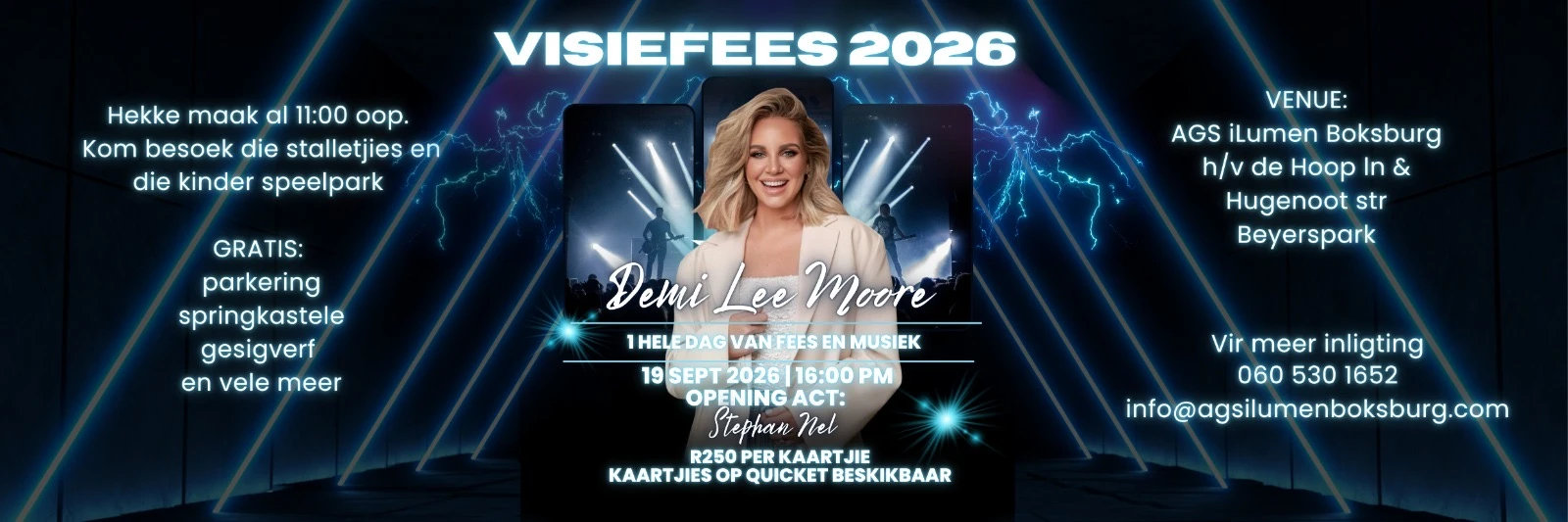 Visie Fees 2026 saam met Demi Lee Moore