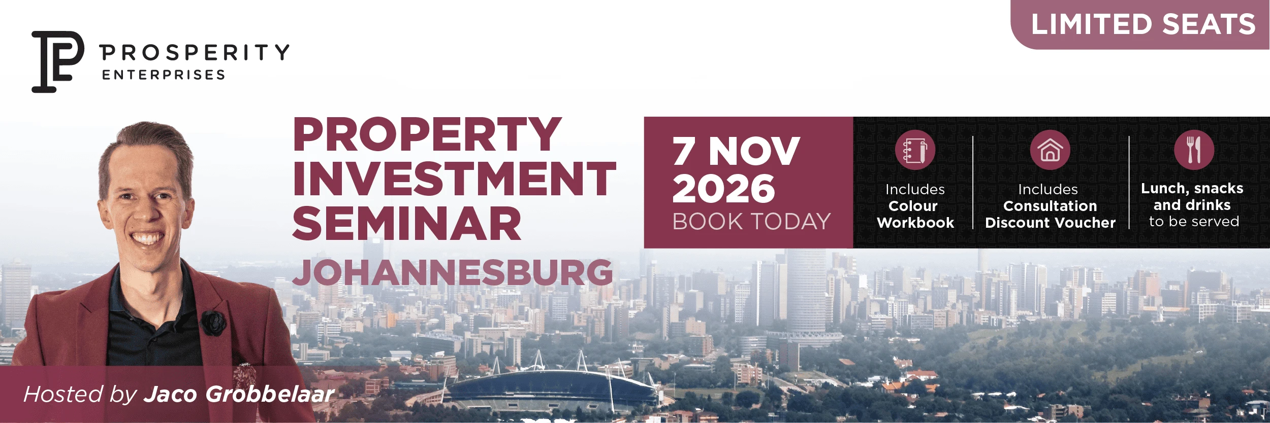 Be Prosperous - Property Investment Seminar - Johannesburg (Full Day) - 7 November 2026