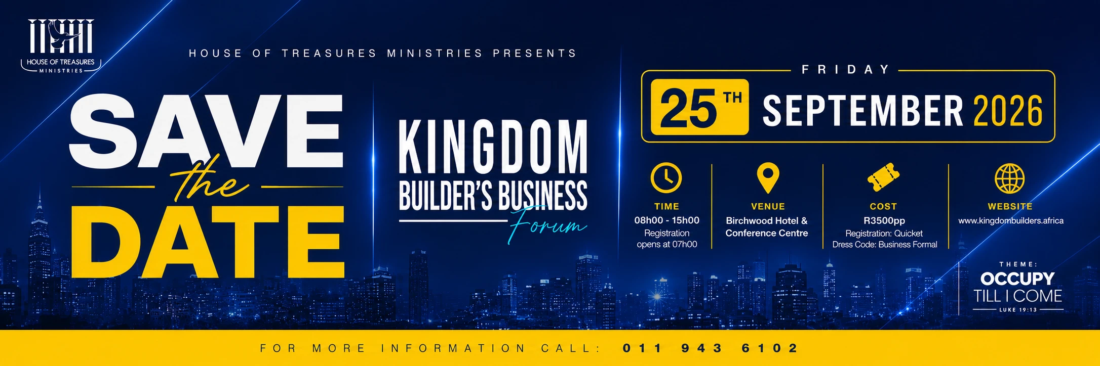 Kingdom Builders Business Forum: 2026 Partners Breakfast