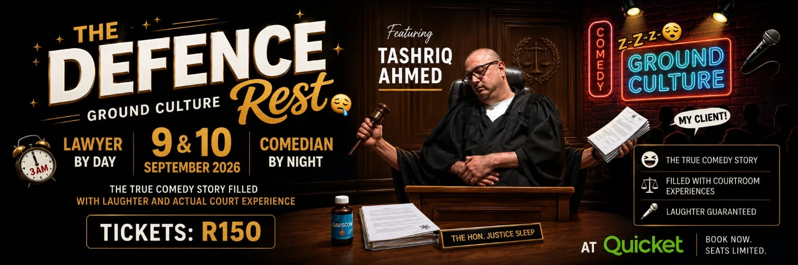 The Defence Rest Featuring Tashriq Ahmed