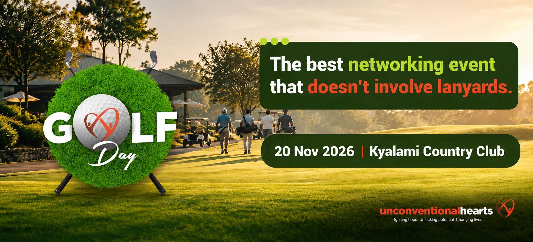 Unconventional Hearts Golf Day 2026: Fourball