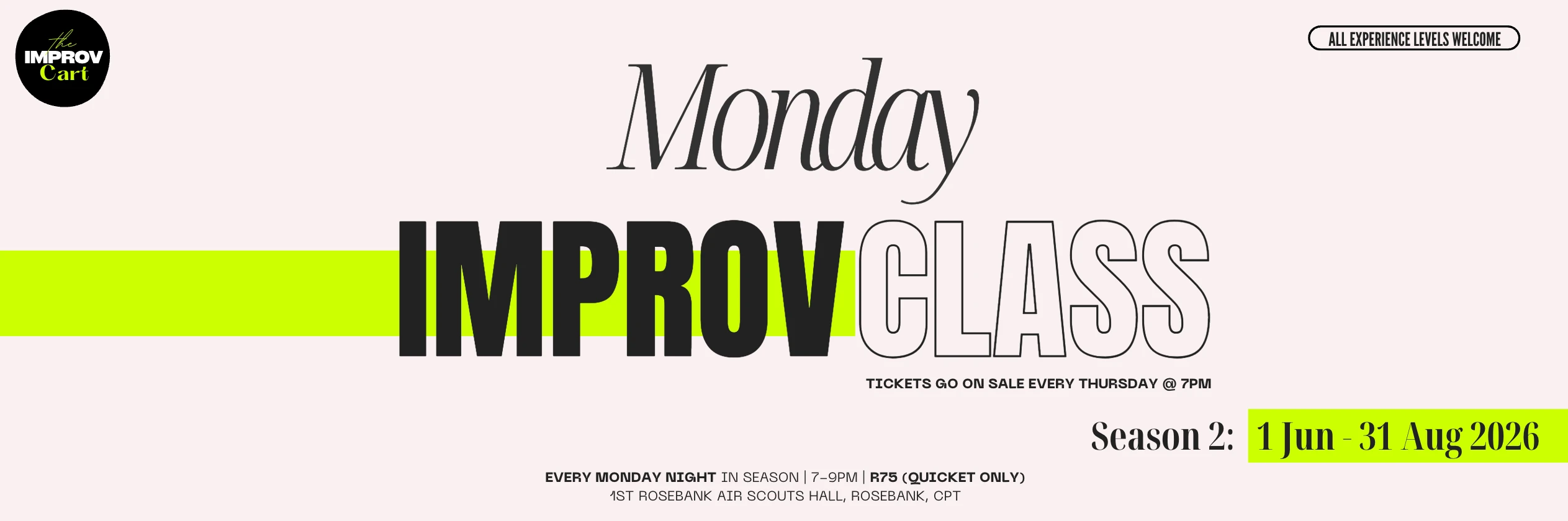 Monday Improv Class